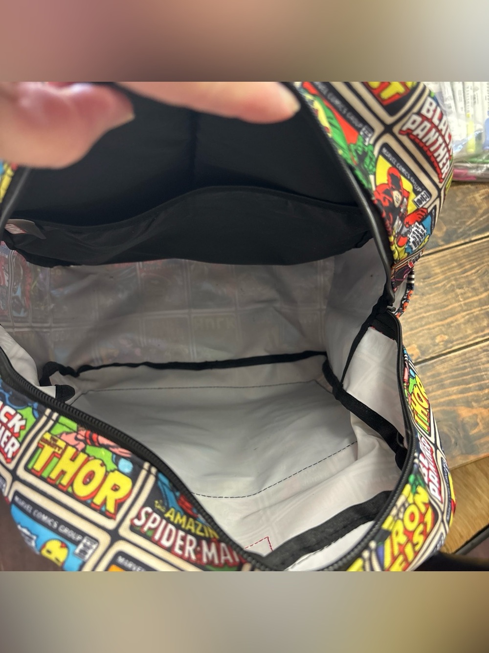 Marvel Comics Multicolor Backpack - Picture 10 of 11